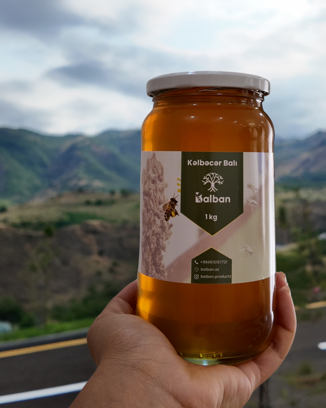 Kəlbəcər balı 1kg Kəlbəcər Balı 1kg